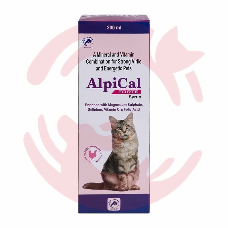 Alpical Forte Syrup For Dogs And Cats (200Ml) Cat