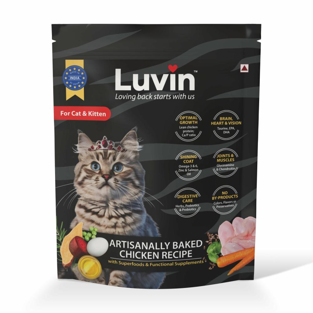 Artisanally Baked Dry Cat Food – 1.5 Kg Cat