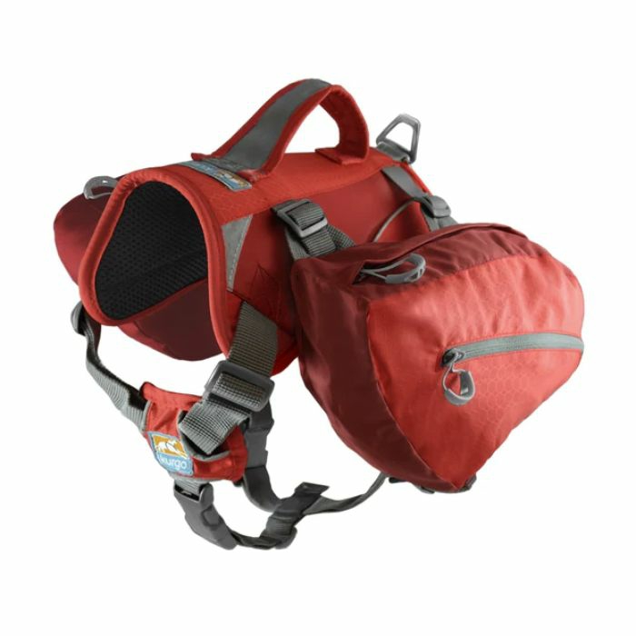 Baxter Backpack For Dogs – Outdoor Travel Bag – Chilli Red Carriers & Travel