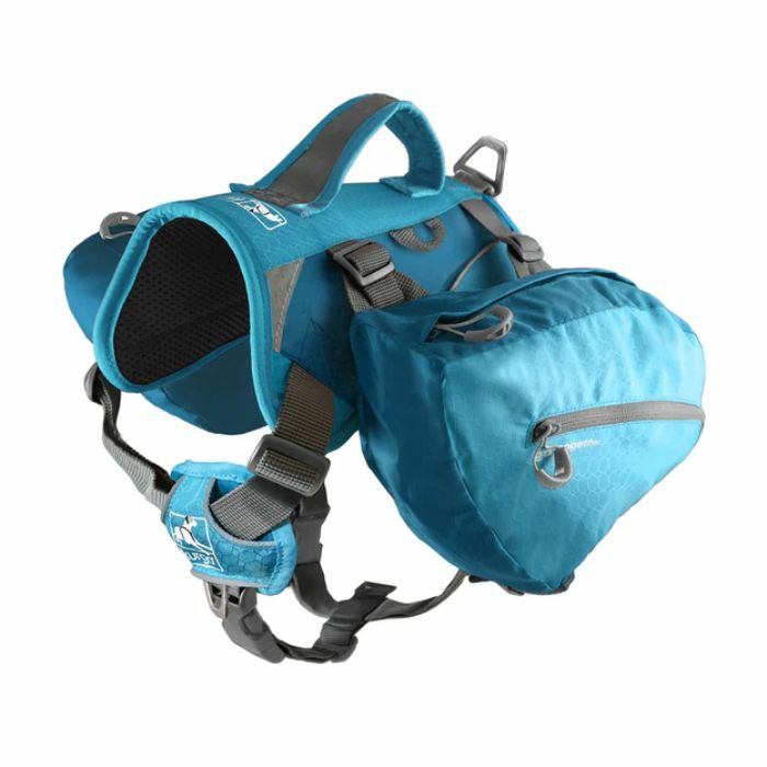 Baxter Backpack For Dogs – Outdoor Travel Bag – Coastal Blue Carriers & Travel