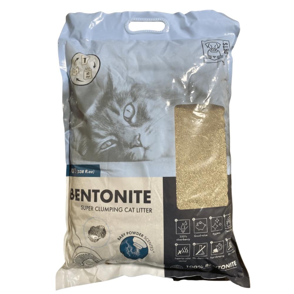 Bentonite Super Clumping Cat Litter – 10L (8Kg) Cat