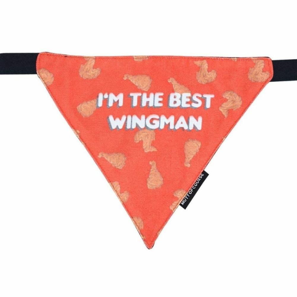 Dog Bandana – I’M The Best Wingman Accessories