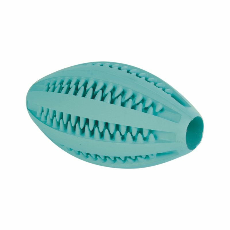 Dog Toys – Denta Fun Rugby Ball (Mint Flavor) Dogs