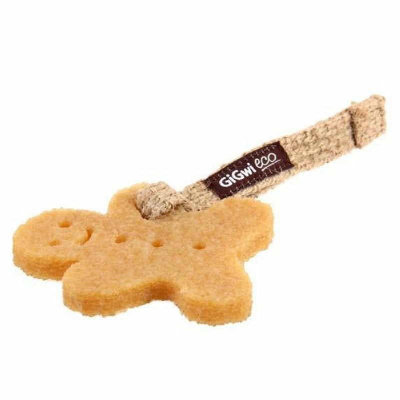 Dog Toys – Gum Gum Dog With Hemp Rope Strap (Cookie) Dogs