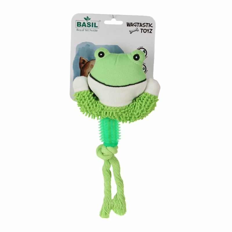 Dog Toys – Squeaky Frog Face Dogs