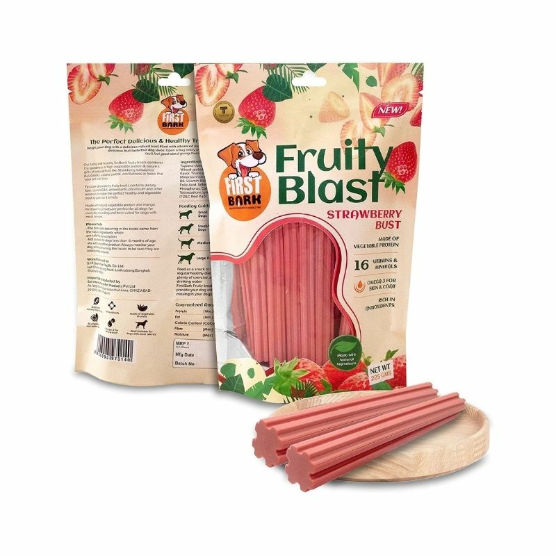 Dog Treats – Fruity Blast – Strawberry Bust (225G) Dogs