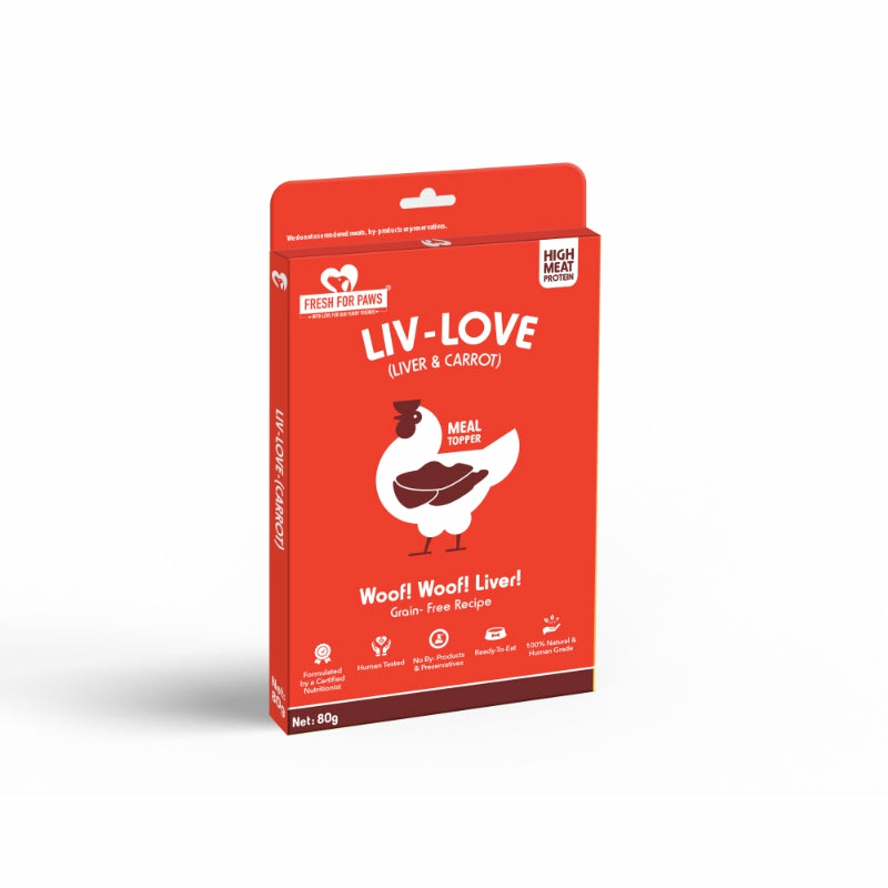 Dog Treats – Liv Love – Carrot  (80G) Dogs