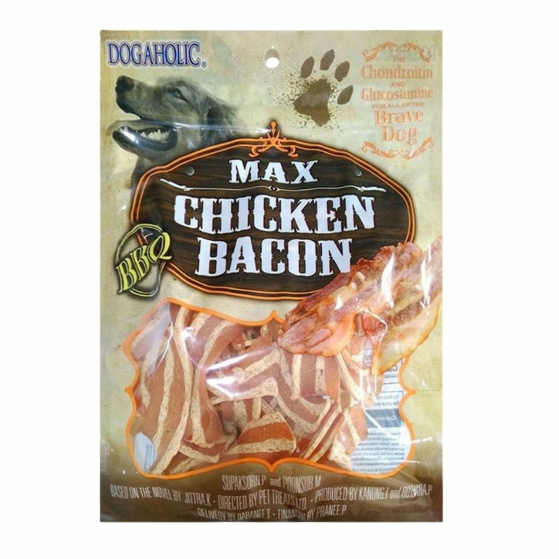 Dog Treats – Max Chicken Bacon Strips Bbq (130G) Dogs