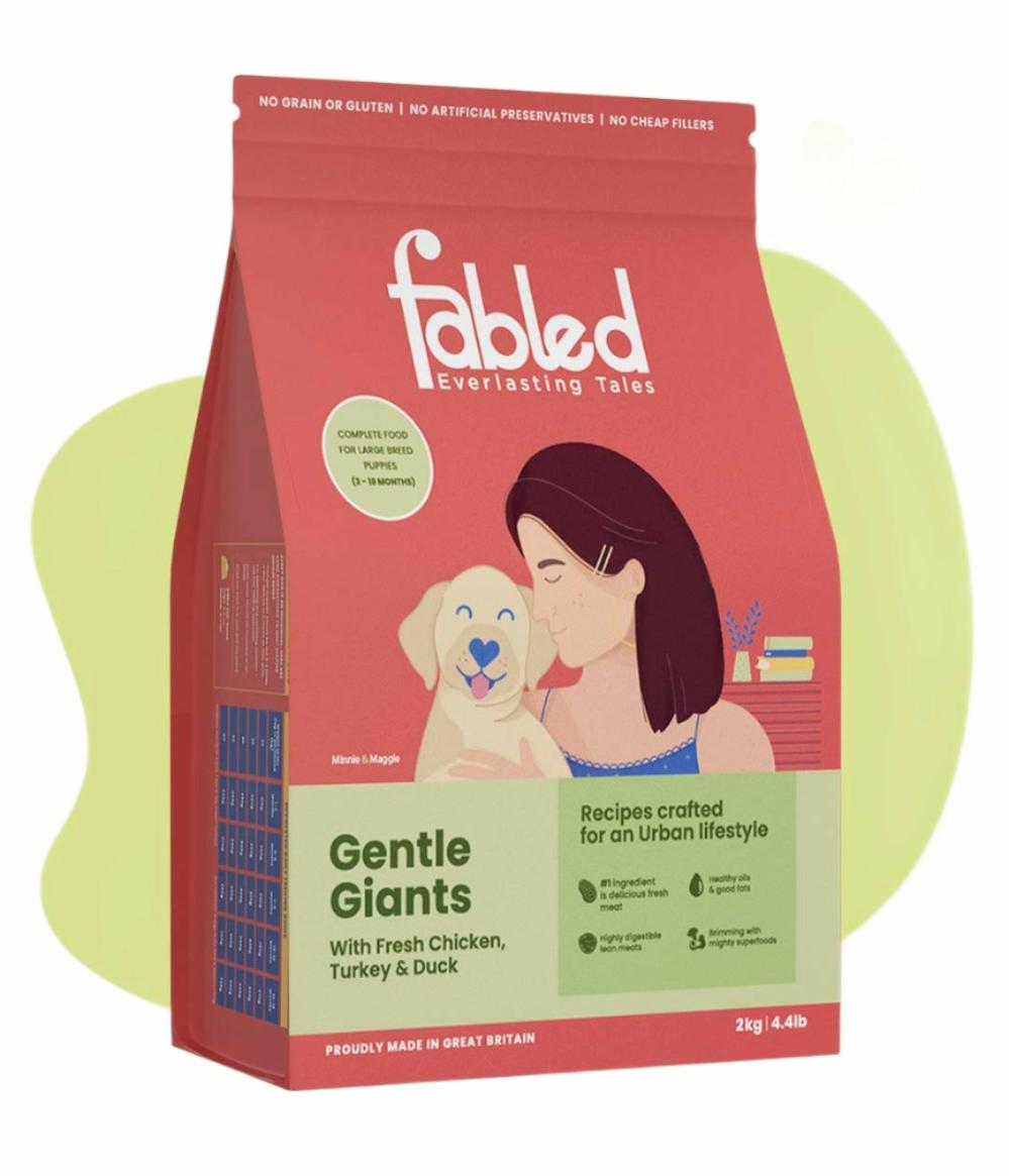 Dry Dog Food – Gentle Giants Puppy Large Breed Recipe – (250G) Dogs