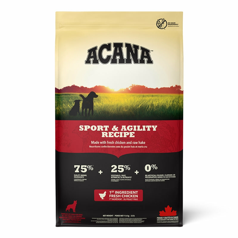 Dry Dog Food – Sport & Agility (11.4Kg) Dogs