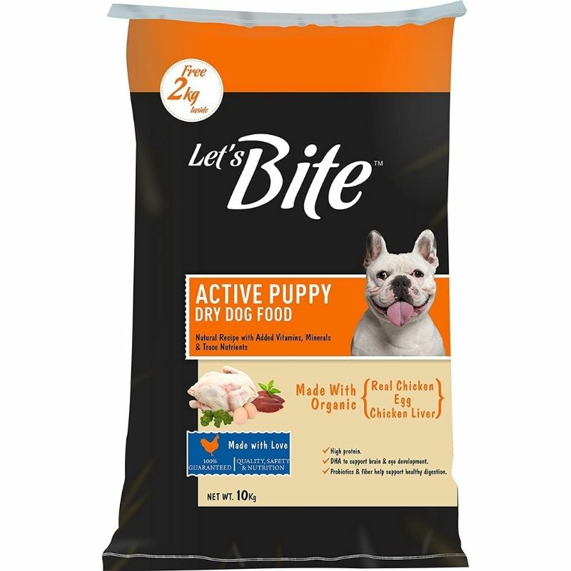 Dry Food For Active Puppies (10Kg + 1Kg Extra Free Inside!) Dogs