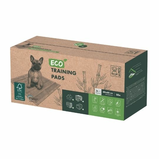 Eco Puppy Training Pads (60 X 60Cm) – 50Pcs Cleaning & Potty