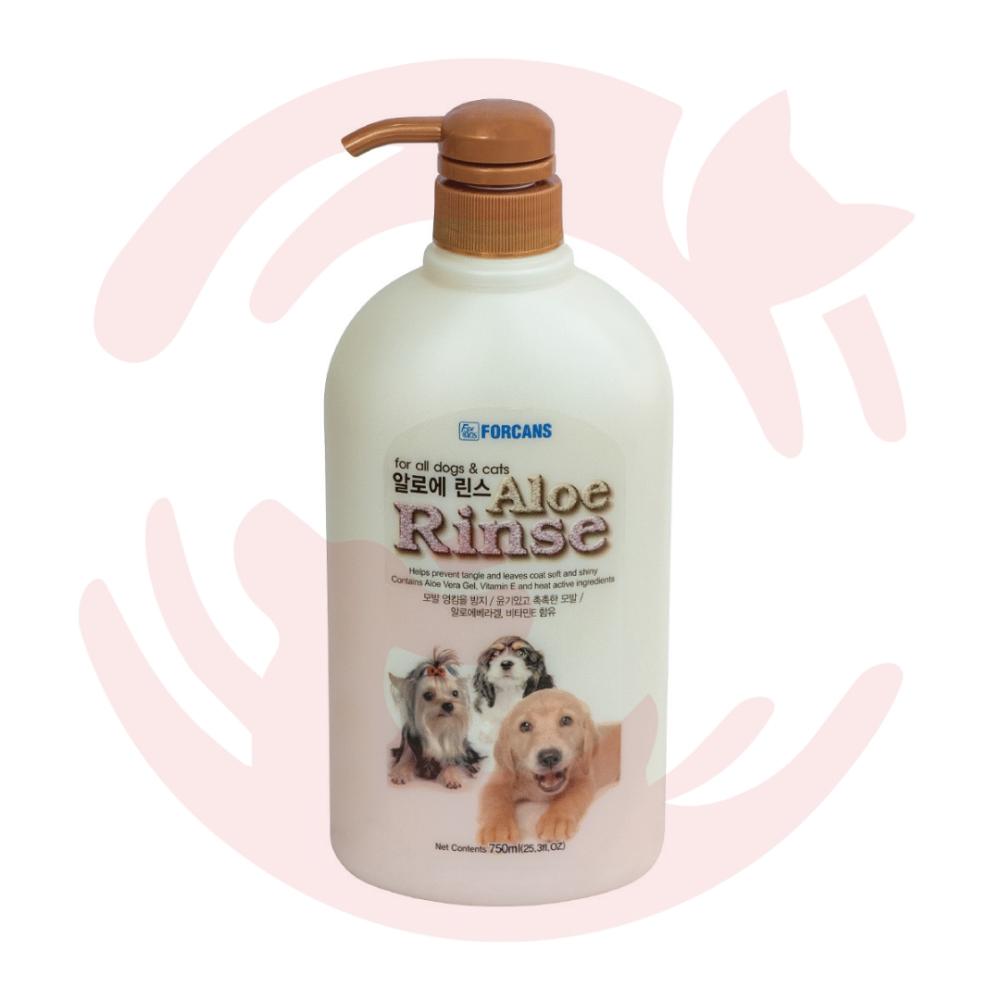 Forcans (Forbis) Conditioner For Dogs – Aloe Rinse Conditioner (750Ml) Dogs