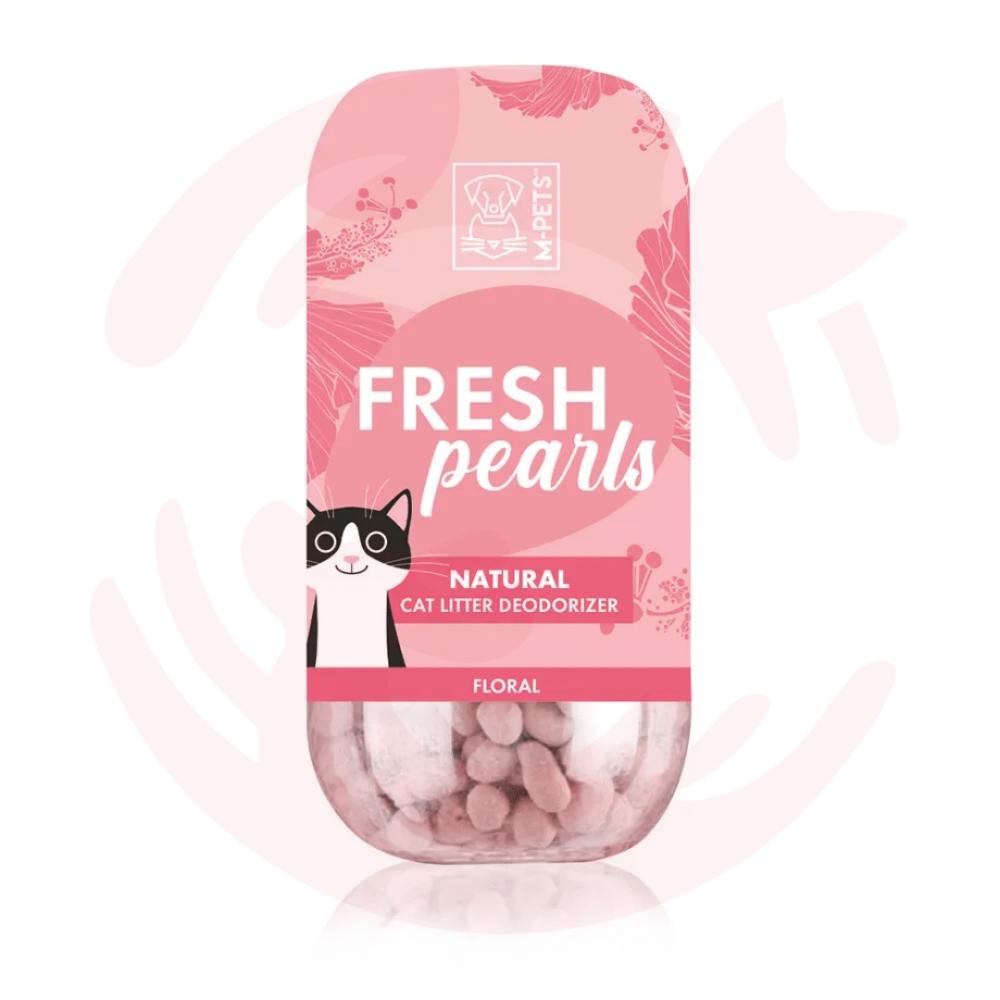 Fresh Pearls Natural Cat Litter Deodoriser Floral 450Ml Cat