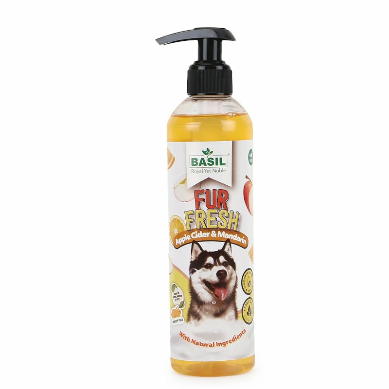 Fur Fresh Deep Cleansing Vegan Shampoo For Dogs – Apple Cider & Mandarin (300 Ml) Dogs