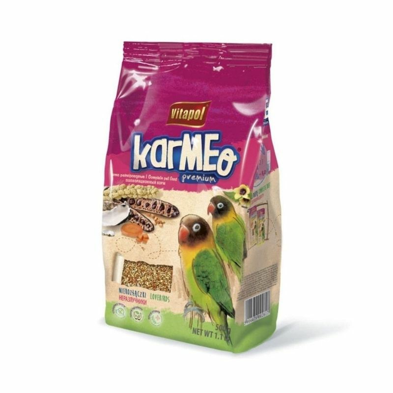 Karmeo Premium Bird Food For Lovebirds (500G) Birds