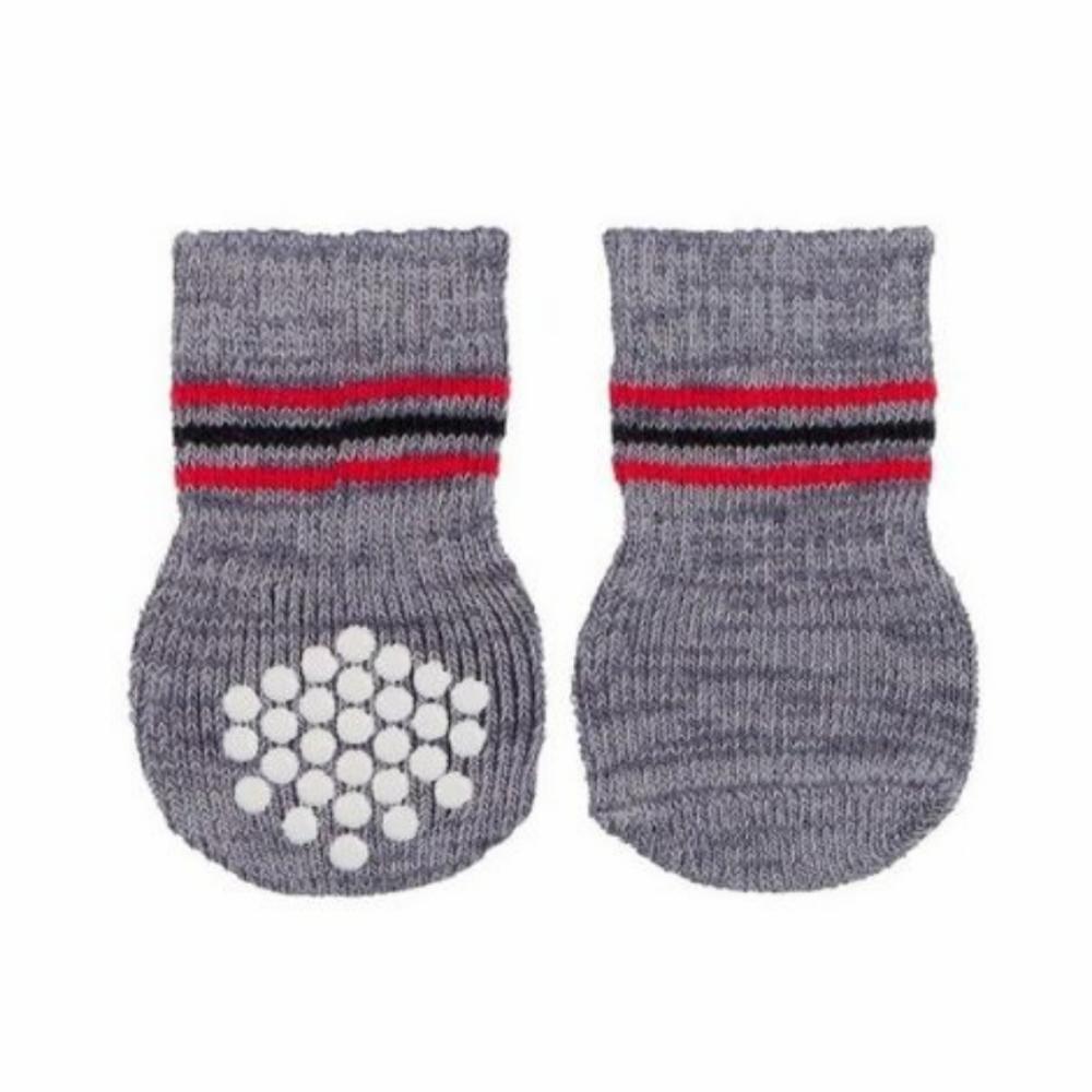 Non-Slip Socks For Dogs – Grey (Set Of 2) Accessories