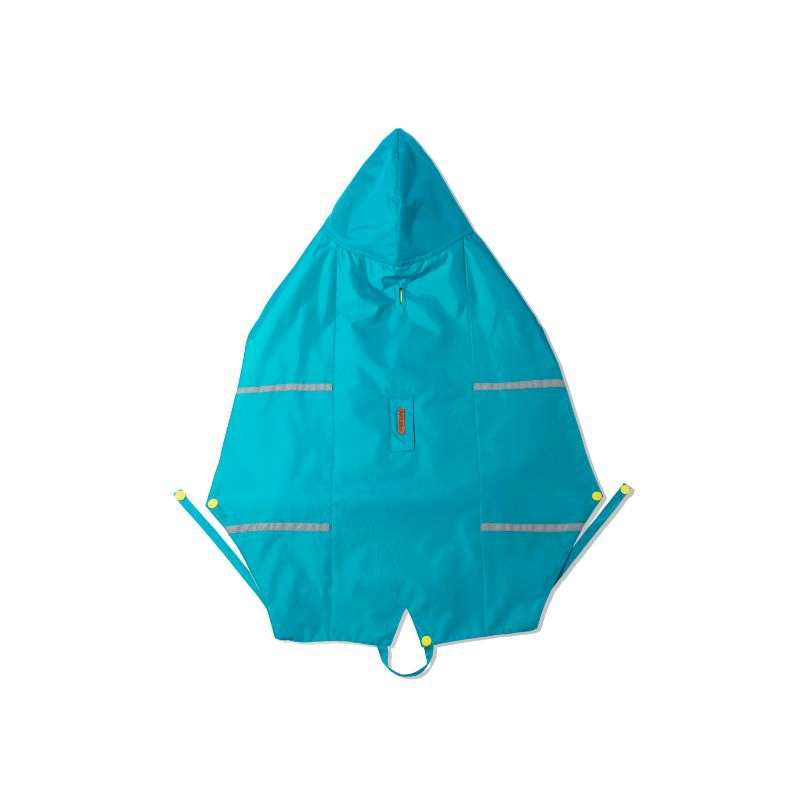 Raincoats With Reflective Strips For Dogs – Turquoise Accessories