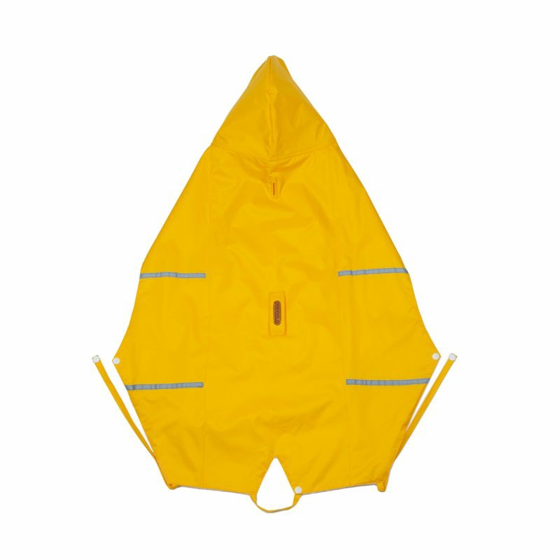 Raincoats With Reflective Strips For Dogs – Yellow Accessories