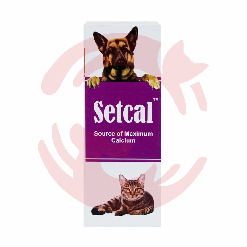 Setcal Calcium Supplement For Dogs And Cats (200Ml) Cat