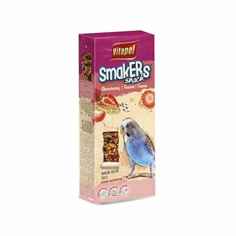 Smakers Snack Bird Treats For Budgies – Fruit (90G) Birds