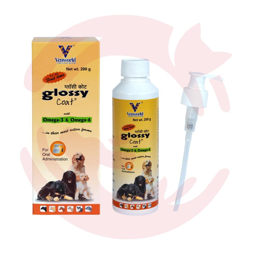 Supplement For Cats & Dogs – Glossy Coat (200Ml) Cat