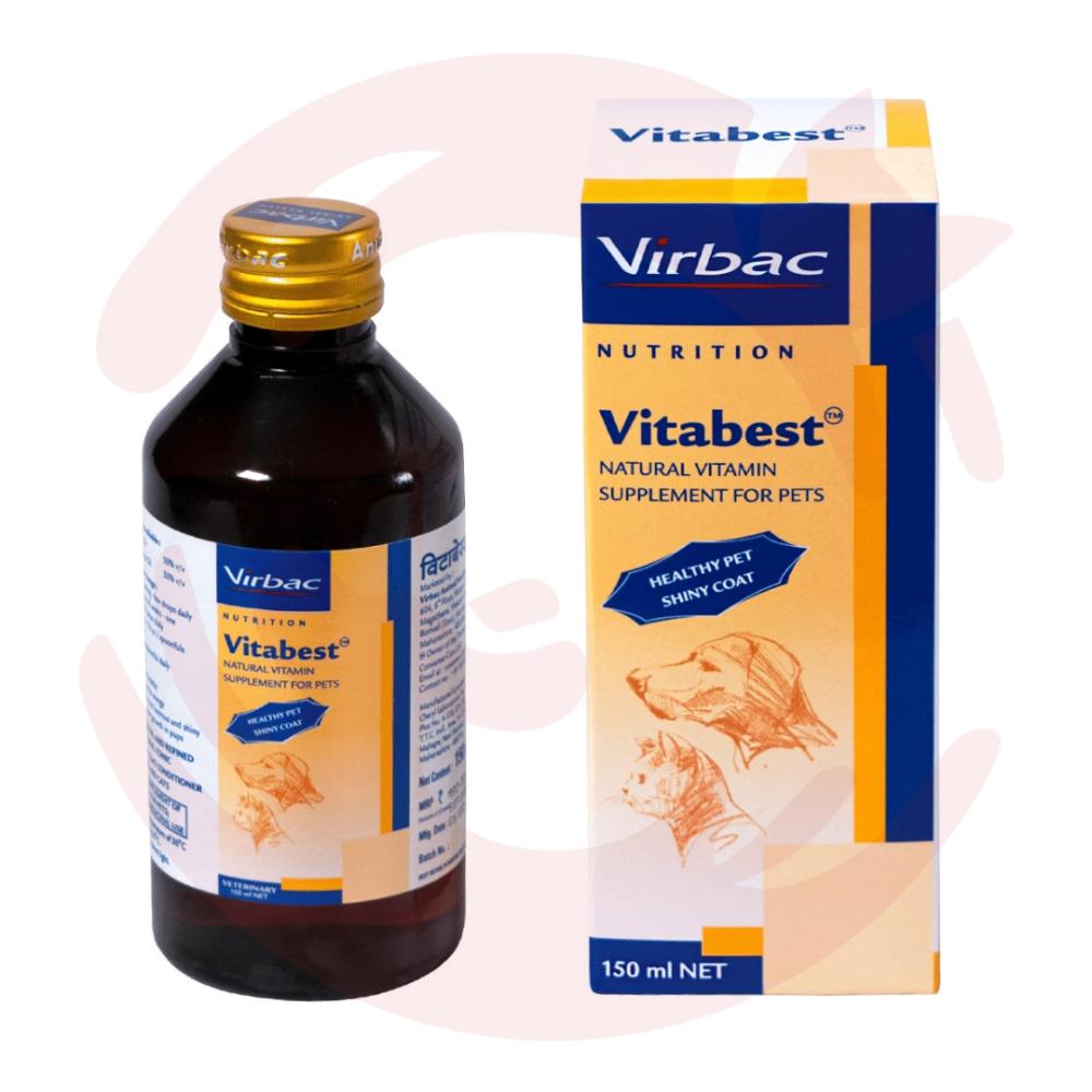 Supplement For Dogs & Cats – Vitabest Vitamin Supplement (150Ml) Cat