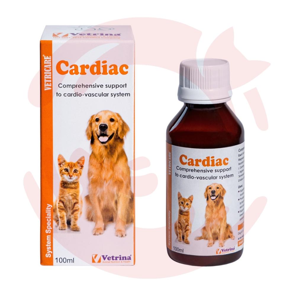 Supplements For Cats & Dogs – Vetricare Cardiac (100Ml) Cat