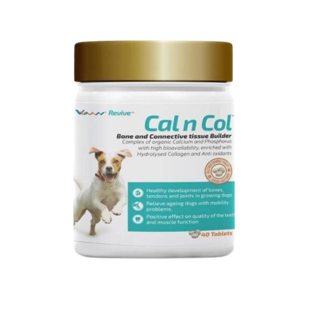 Supplements For Dogs – Cal And Col – Calcium And Collagen Tablets (40 Tabs) Dogs